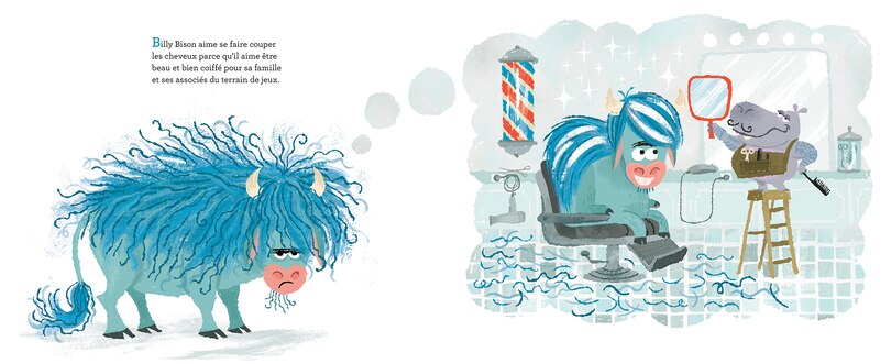 Aper&ccedil;u du contenu_Billy Bison va chez le coiffeur