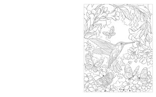 Sample content_Birds & Butterflies Color By Numbers