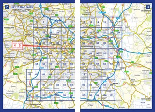 Aperçu du contenu_Birmingham A-Z Street Atlas