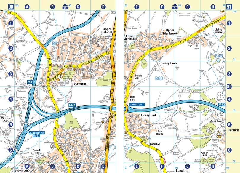 Aperçu du contenu 3_Birmingham A-Z Street Atlas