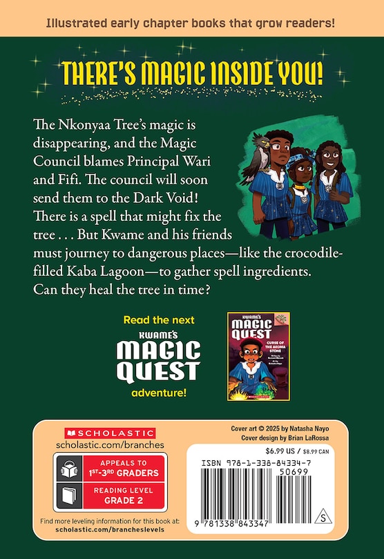 Couverture arrière_Bite of the Kaba Lagoon: A Branches Book (Kwame's Magic Quest #3)