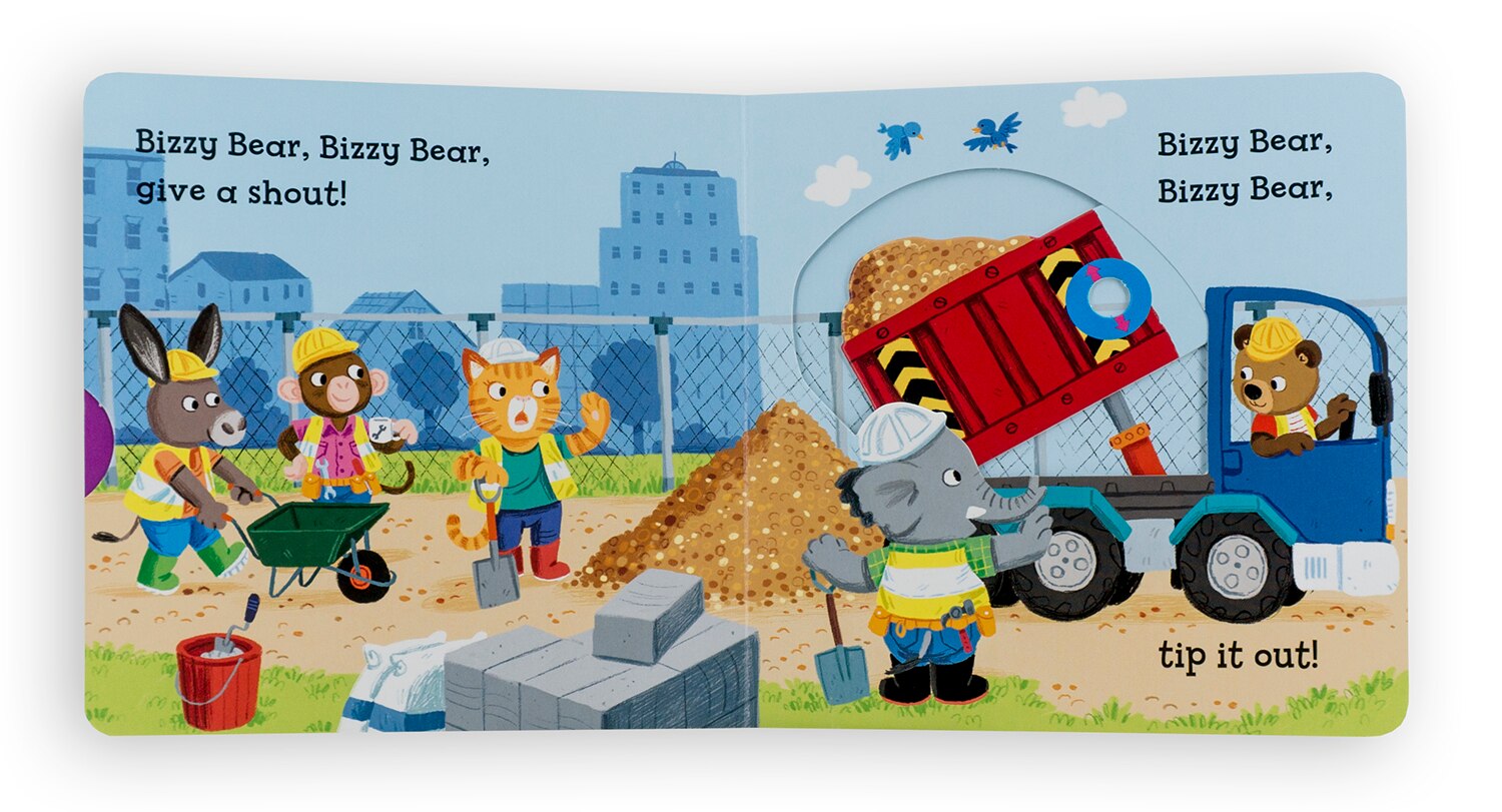 Bizzy Bear: Let's Get To Work!: (interactive Board Book About A