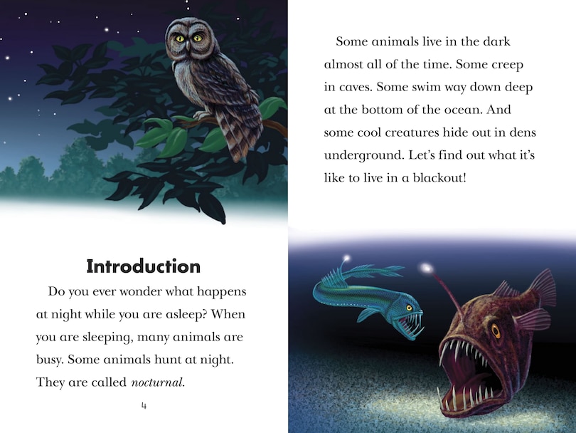 Aperçu du contenu 5_Black Out!: Animals That Live In The Dark