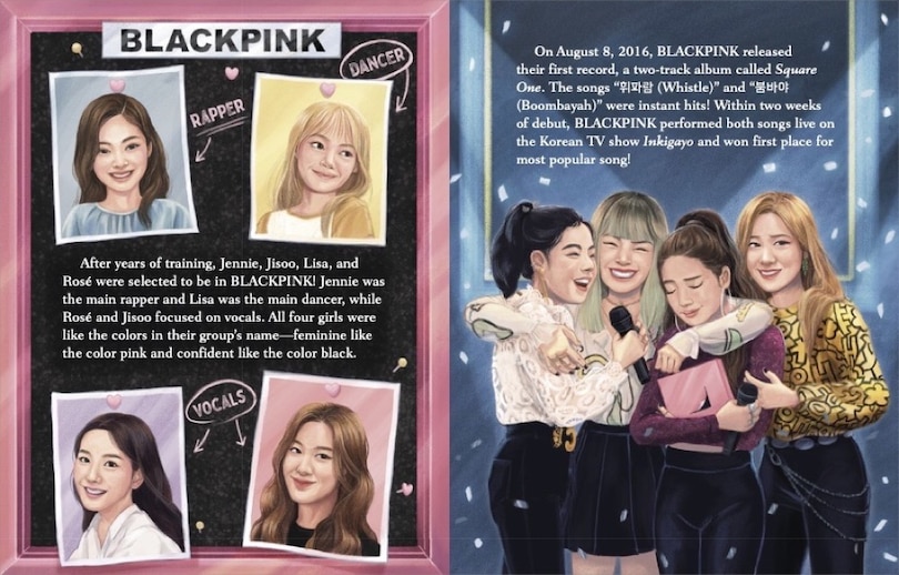 Aperçu du contenu 2_BLACKPINK A Little Golden Book Biography