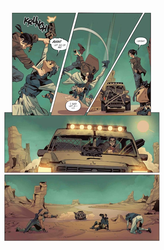 Aperçu du contenu 3_Blade Runner Black Lotus: Leaving L.A. (Graphic Novel)