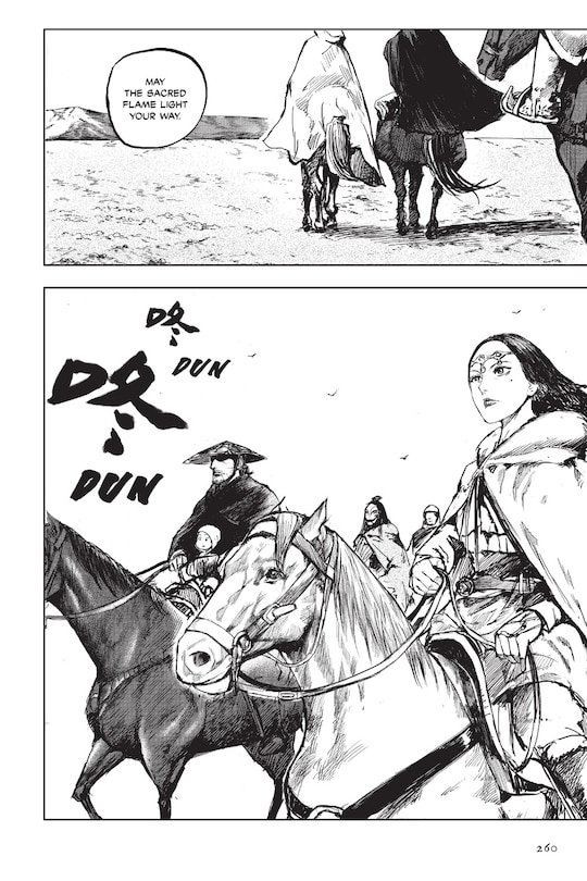 Aper&ccedil;u du contenu_Blades of the Guardians Volume 1