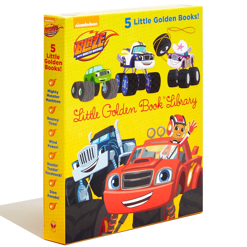 Aperçu du contenu_Blaze And The Monster Machines Little Golden Book Library (blaze And The Monster Machines)