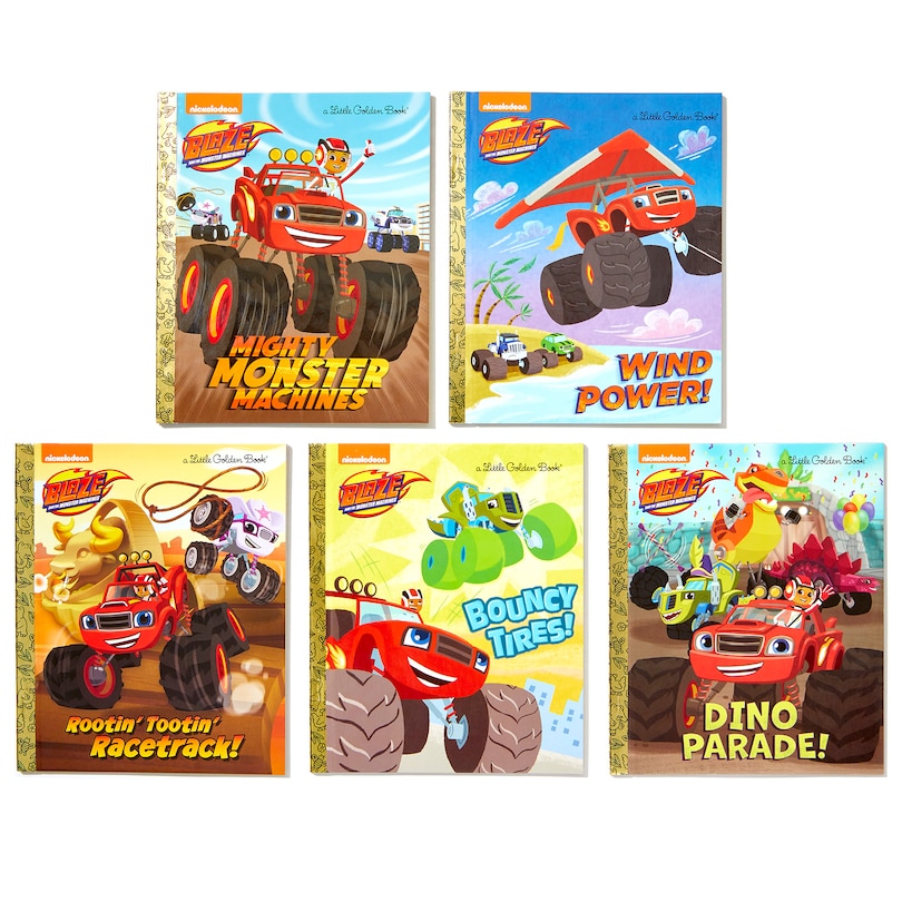 Aperçu du contenu 2_Blaze And The Monster Machines Little Golden Book Library (blaze And The Monster Machines)