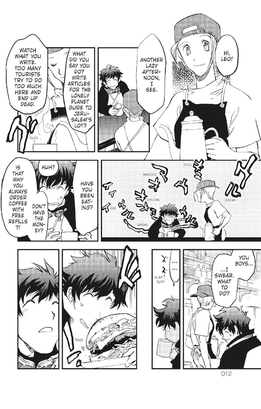 Sample content 4_Blood Blockade Battlefront Omnibus Volume 1