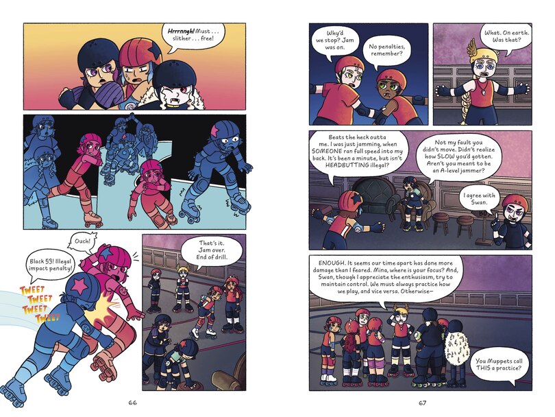 Sample content_Blood City Rollers: Move It or Bruise It