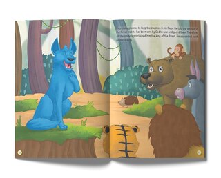Aper&ccedil;u du contenu_Blue Jackal - Illustrated Moral Story for Children, The