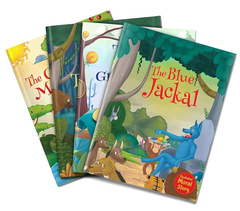 Aper&ccedil;u du contenu 3_Blue Jackal - Illustrated Moral Story for Children, The