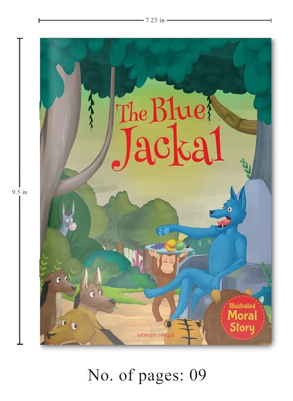 Aper&ccedil;u du contenu 4_Blue Jackal - Illustrated Moral Story for Children, The