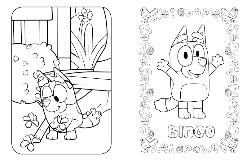 Sample content_Bluey: Big Backyard: A Coloring Book
