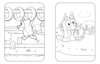 Sample content 2_Bluey: Big Backyard: A Coloring Book
