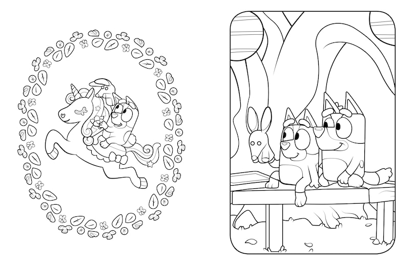Sample content 4_Bluey: Big Backyard: A Coloring Book