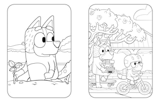 Sample content 5_Bluey: Big Backyard: A Coloring Book