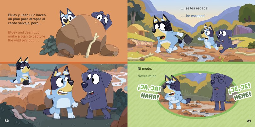 Aperçu du contenu 4_Bluey: Camping and Other Stories/Campamento y otros cuentos (Bilingual English- Spanish Edition)