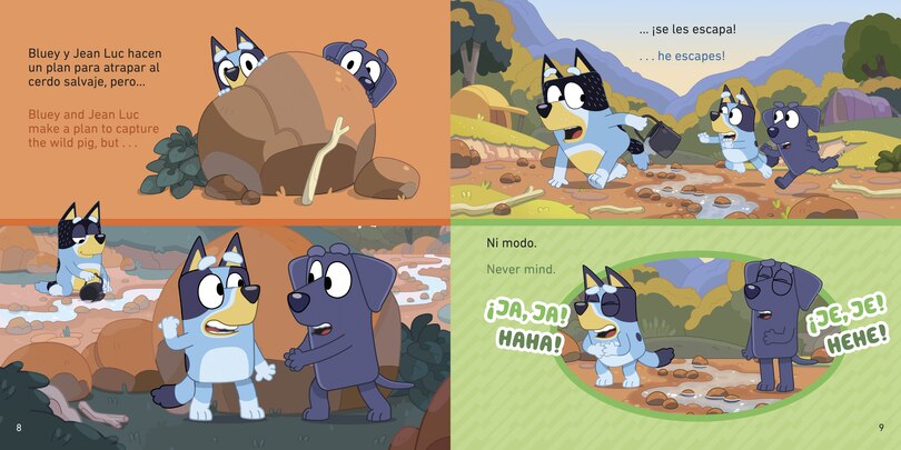 Aper&ccedil;u du contenu 3_Bluey: Camping/Campamento (Bilingual English-Spanish Edition)