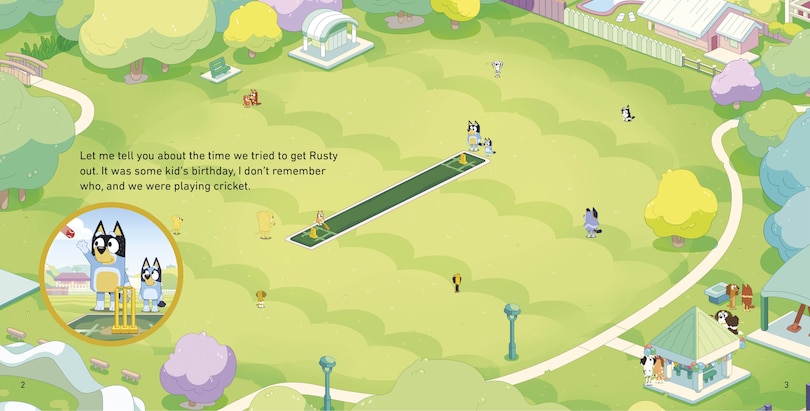 Sample content_Bluey: Cricket