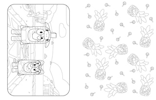 Sample content 2_Bluey: Hooray, It's Halloween!: A Coloring Book