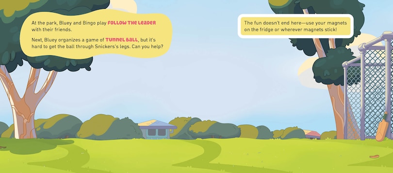 Sample content_Bluey: Let's Play Outside!: A Magnet Book