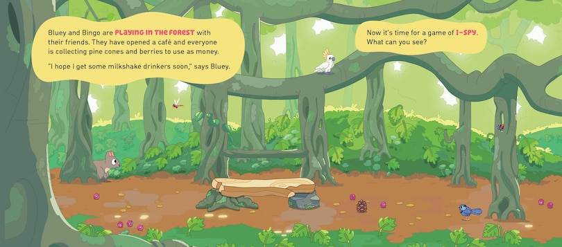 Sample content 2_Bluey: Let's Play Outside!: A Magnet Book