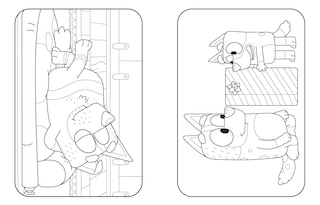 Sample content 4_Bluey: Merry Christmas: A Coloring Book