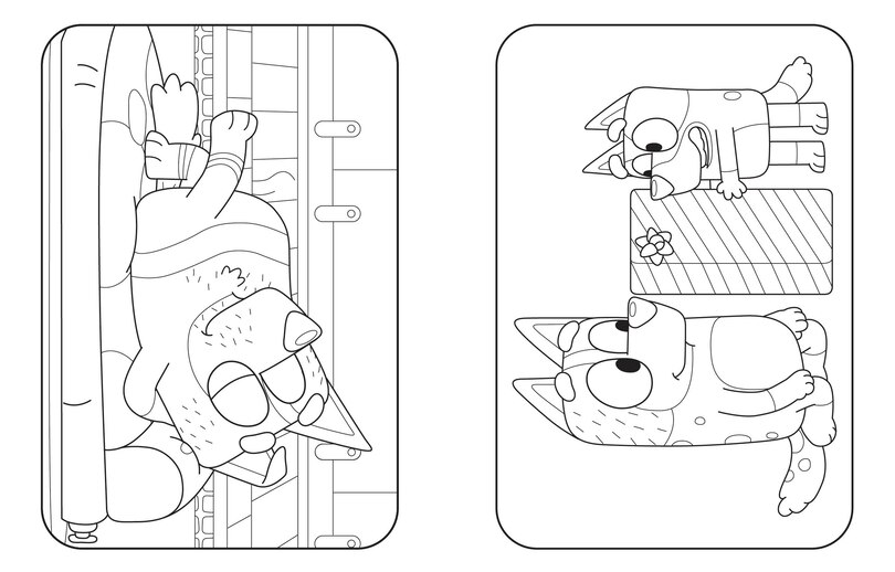 Sample content 4_Bluey: Merry Christmas: A Coloring Book