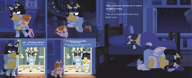 Aper&ccedil;u du contenu_Bluey: Sleepytime/Hora de dormir (Bilingual English-Spanish Edition)