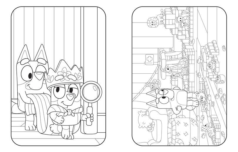 Aperçu du contenu 2_Bluey: Super Mega Coloring Book
