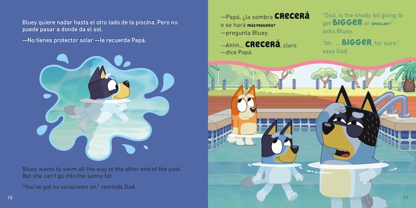 Aper&ccedil;u du contenu_Bluey: The Pool/La piscina (Bilingual English-Spanish Edition)