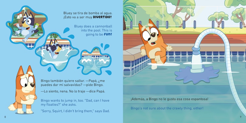 Aper&ccedil;u du contenu 2_Bluey: The Pool/La piscina (Bilingual English-Spanish Edition)