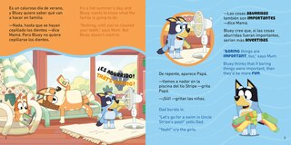 Aper&ccedil;u du contenu 5_Bluey: The Pool/La piscina (Bilingual English-Spanish Edition)