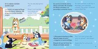 Aper&ccedil;u du contenu_Bob Bilby: A Bilingual Bluey Book / Un libro biling&uuml;e de Bluey