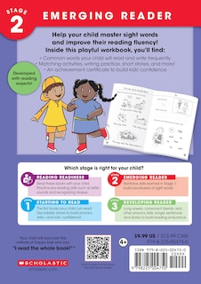Back cover_Bob Books - Sight Words Workbook | Phonics, Writing Practice, Ages 4 and up, Kindergarten, First Grade (Stage 2: Emerging Reader)