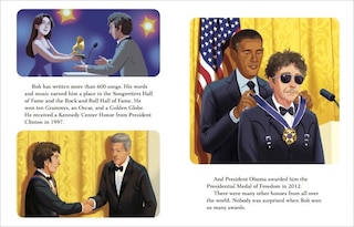 Aper&ccedil;u du contenu_Bob Dylan: A Little Golden Book Biography