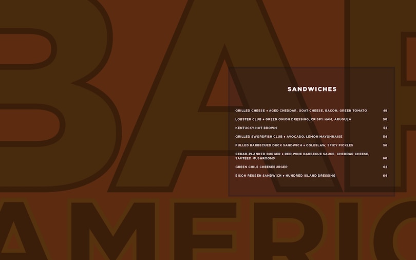 Sample content 5_Bobby Flay's Bar Americain Cookbook