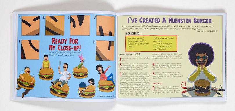 Aper&ccedil;u du contenu_Bob's Burgers (TM) Activity Book of Activities