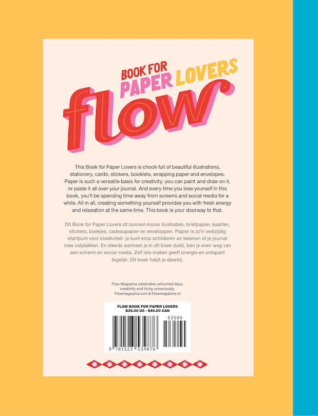 Couverture arrière_Book for Paper Lovers: Color Your World