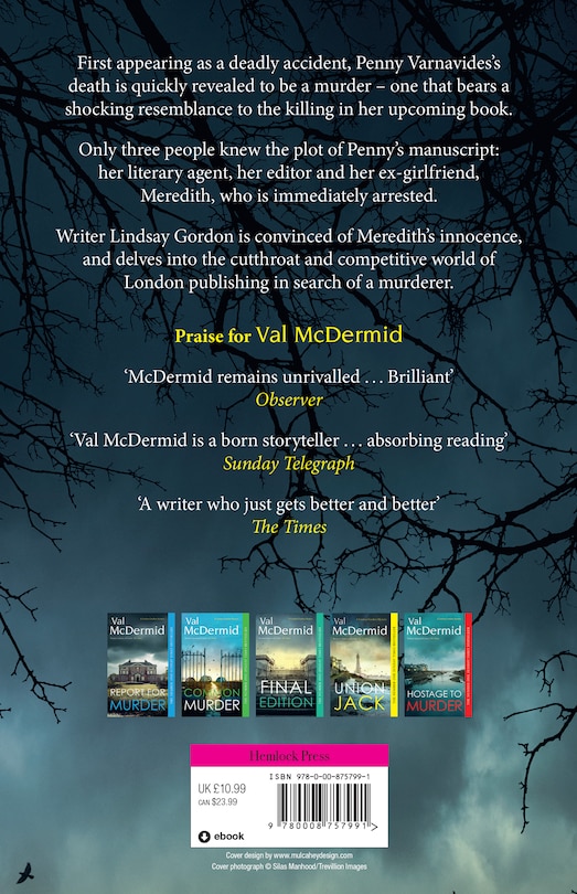 Back cover_Booked for Murder