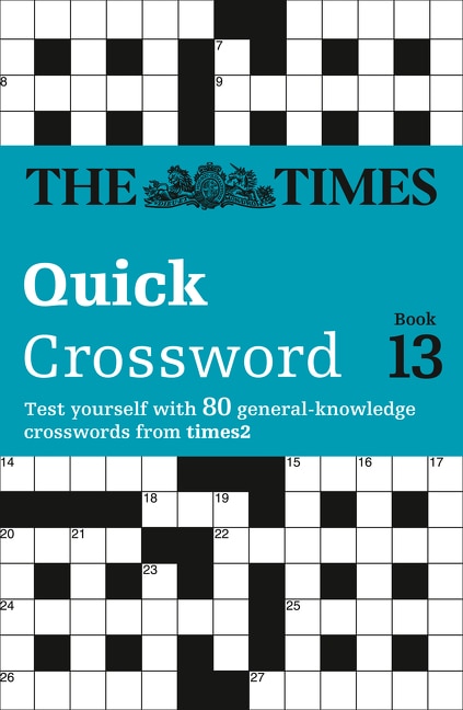 Front cover_The Times Quick Crossword Book 13