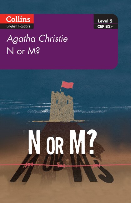 Front cover_N or M?: Level 5, B2+ (Collins Agatha Christie ELT Readers)