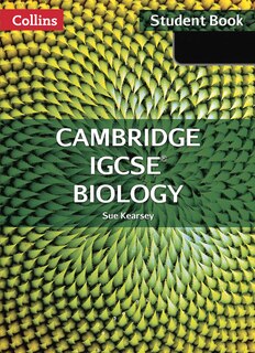 Front cover_Cambridge Igcse(r) Biology: Student Book