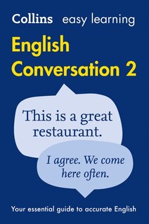 Couverture_Easy Learning English Conversation Book 2: Your essential guide to accurate English (Collins Easy Learning English)