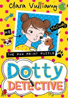 Front cover_The Paw Print Puzzle (Dotty Detective, Book 2)