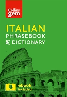 Front cover_Collins Italian Phrasebook and Dictionary Gem Edition: Essential phrases and words in a mini, travel-sized format (Collins Gem)