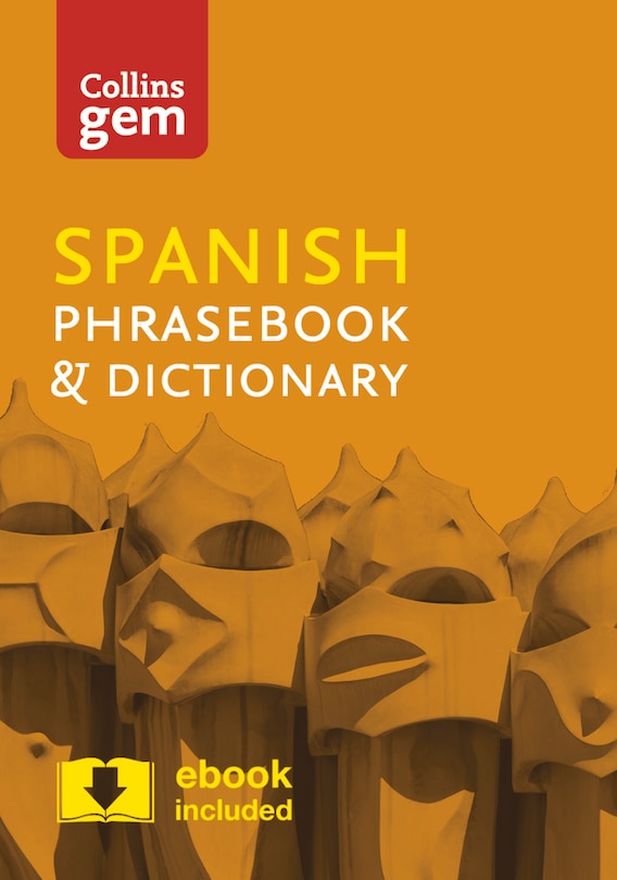 Front cover_Collins Spanish Phrasebook and Dictionary Gem Edition: Essential phrases and words in a mini, travel-sized format (Collins Gem)