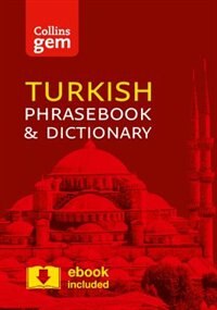 Front cover_Collins Turkish Phrasebook and Dictionary Gem Edition: Essential phrases and words in a mini, travel-sized format (Collins Gem)