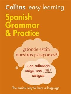Front cover_Easy Learning Spanish Grammar and Practice: Trusted support for learning (Collins Easy Learning)